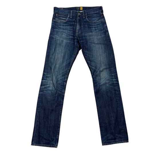 J. Crew 770 Kaihara Denim Japanese Straight Leg Jeans Men's 29x32 - Picture 1 of 13